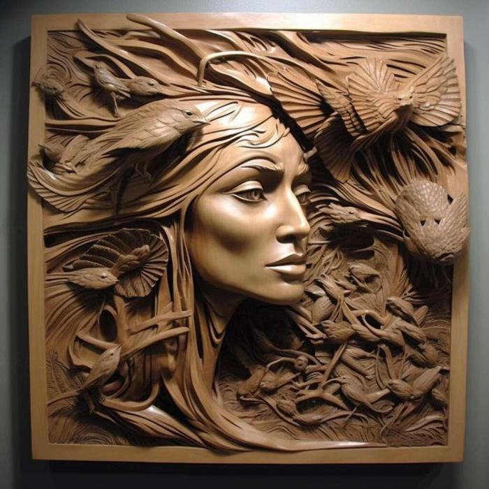 نموذج ثلاثي الأبعاد لآلة CNC 3D Art 